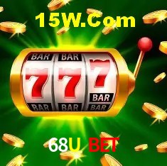 Interface moderna da plataforma 68U Bet